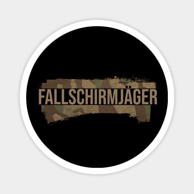 Fallschirmjäger Camouflage Magnet by Toby Wilkinson